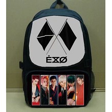 EXO 明星双肩包背包