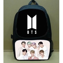 BTS 明星双肩包背包
