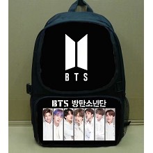 BTS 明星双肩包背包