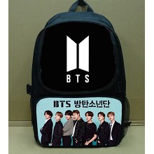 BTS 明星双肩包背包