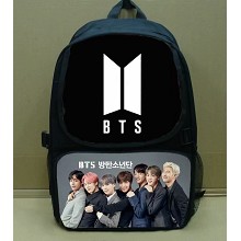 BTS 明星双肩包背包