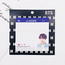 BTS J-HPOE便利贴 便签本 留言卡便利本标签记事本