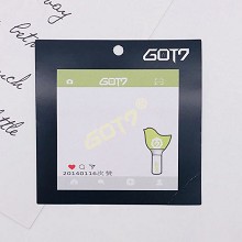 GOT7 便利贴 便签本 留言卡便利本标签记事本