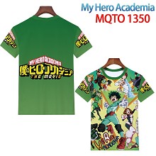 我的英雄学院 欧码全彩印花短袖T恤 MQTO 1350