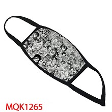 个性 彩印太空棉口罩MQK 1265