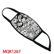 个性 彩印太空棉口罩MQK 1267