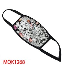 个性 彩印太空棉口罩MQK 1268