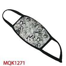 个性 彩印太空棉口罩MQK 1271