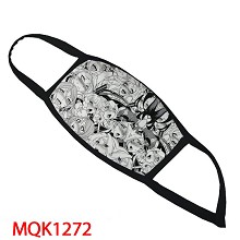 个性 彩印太空棉口罩MQK 1272