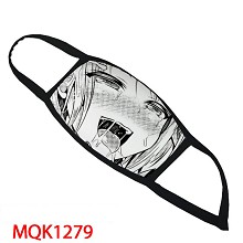 个性 彩印太空棉口罩MQK 1279