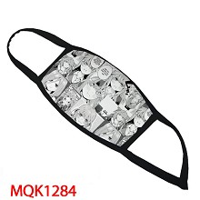 个性 彩印太空棉口罩MQK 1284