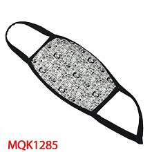 个性 彩印太空棉口罩MQK 1285