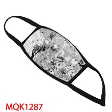 个性 彩印太空棉口罩MQK 1287