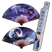 刺客伍六七-8寸双面纸扇带纸盒