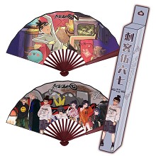 刺客伍六七-10寸双面纸扇带纸盒