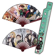 鬼灭之刃-10寸双面纸扇带纸盒