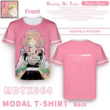 MDTX064-鬼灭之刃 动漫全彩莫代尔T恤