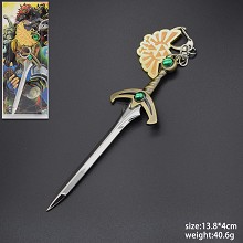 塞尔达金色剑钥匙扣