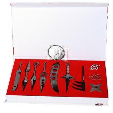 火影忍者十件套苦无手里剑兵器武器合金套装