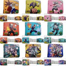 我的英雄学院 3D立体烫金版短款二折钱包