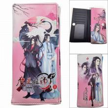 PK-089 魔道祖师 动漫长款彩图三折磁扣按扣长钱包PK
