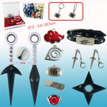 火影忍者武器可伸缩十件套装(白)