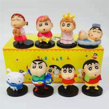8款 蜡笔小新 盒装手办