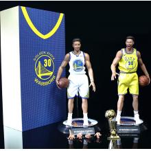 NBA 库里 关节可动 双头雕 双色 手办