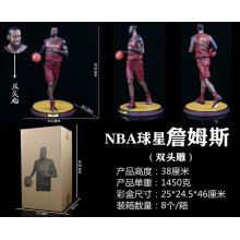 NBA球星 詹姆斯(双头雕) 手办