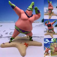 海绵宝宝 Q版 泳装派大星 沙滩海星手办(普通款)