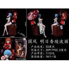 福音战士四月EVA明日香绫波丽 双人物手办