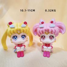 2款大号坐姿美少女战士 手办袋装