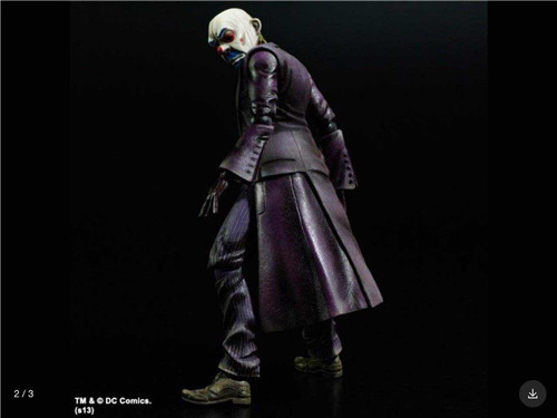 PLAY ARTS 蝙蝠侠黑暗骑士崛起 小丑 JOKER
