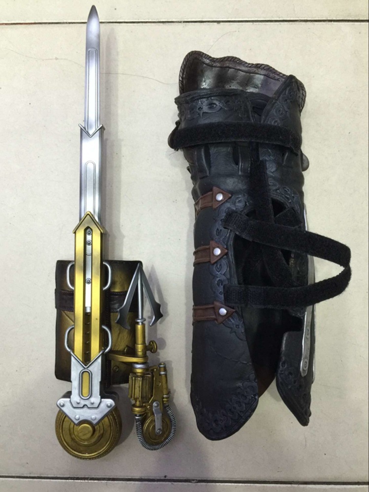 刺客信条6 辛迪加COSPLAY武器道具 枭雄 腕套