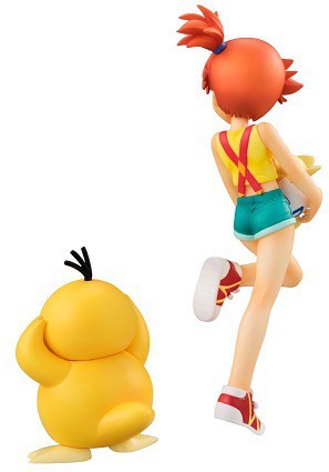 口袋妖怪 宠物小精灵 小霞+可达鸭手办