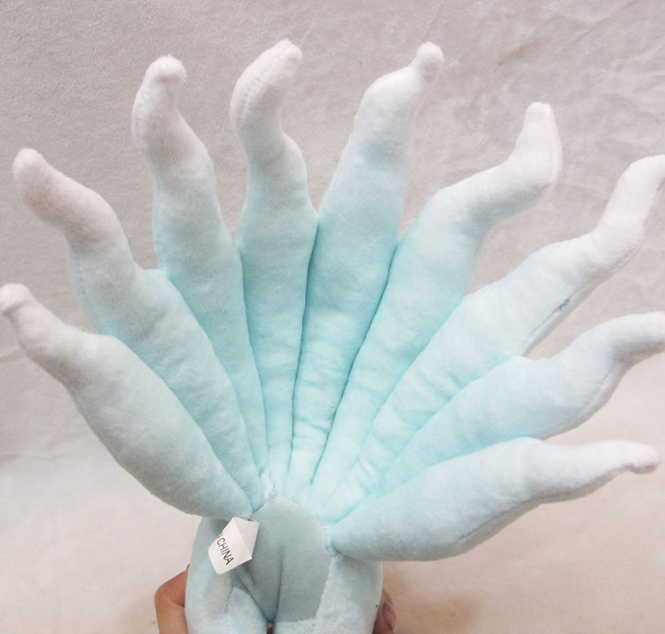 0CM宠物小精灵神奇宝贝阿罗拉冰九尾狐狸毛