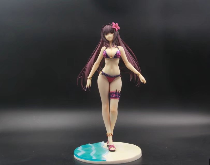 fate grand order assassin斯卡哈 水着 手办_命运fate_欧凡雅动漫